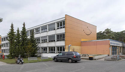Bild – Ansicht der Wilma-Rudolph Schule in Steglitz