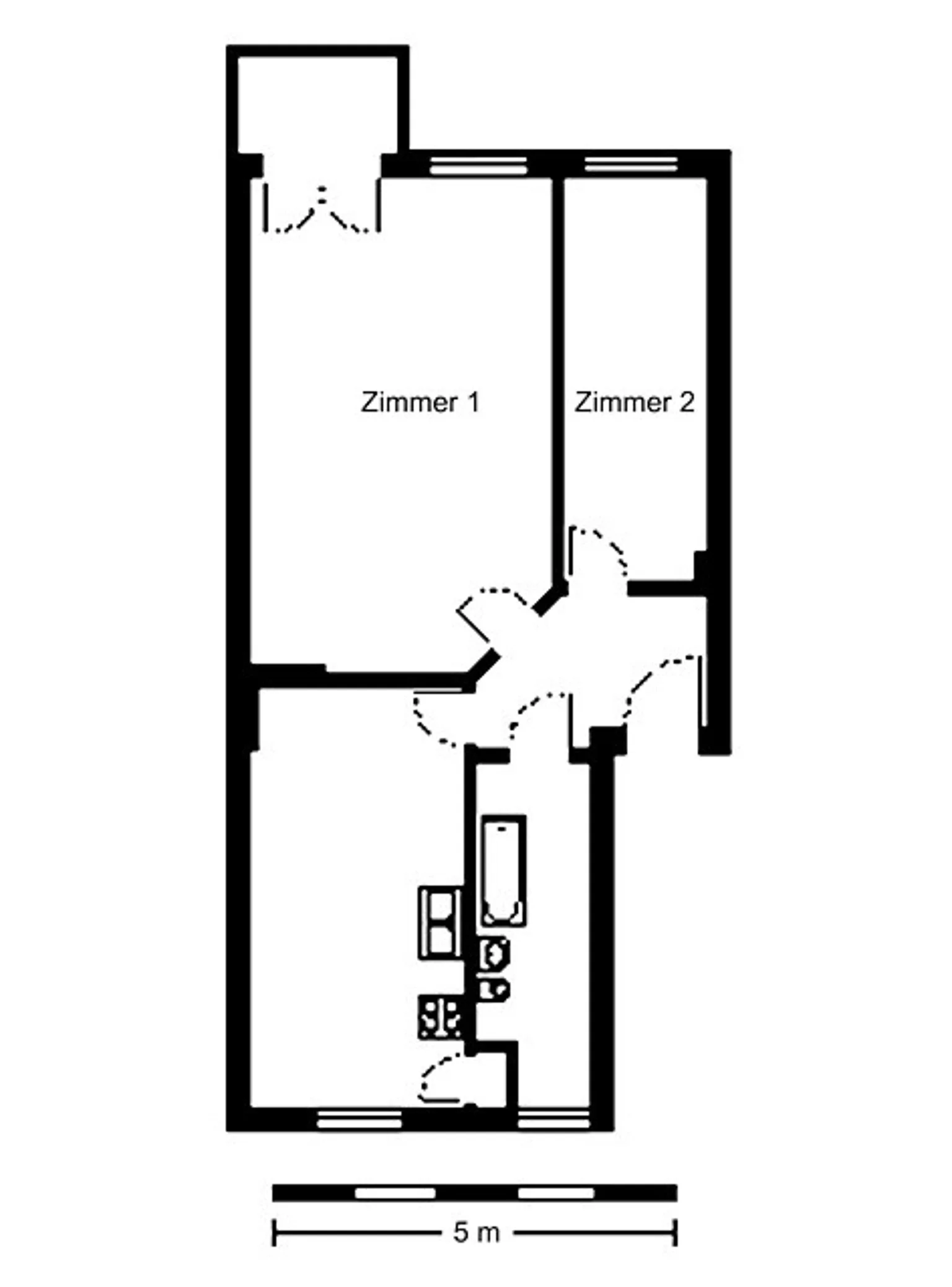 2-Zimmer-Wohnung in Alt-Hohenschönhausen – Foto 3
