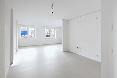 Innenansicht Musterwohnung; Barrierefrei