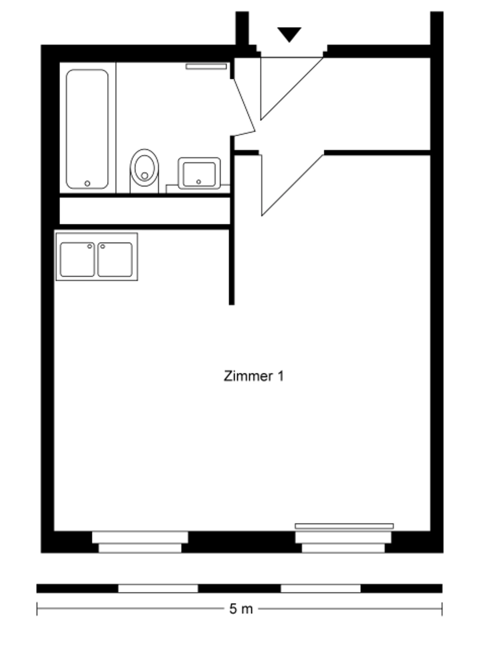 1-Zimmer-Wohnung in Neu-Hohenschönhausen – Foto 3