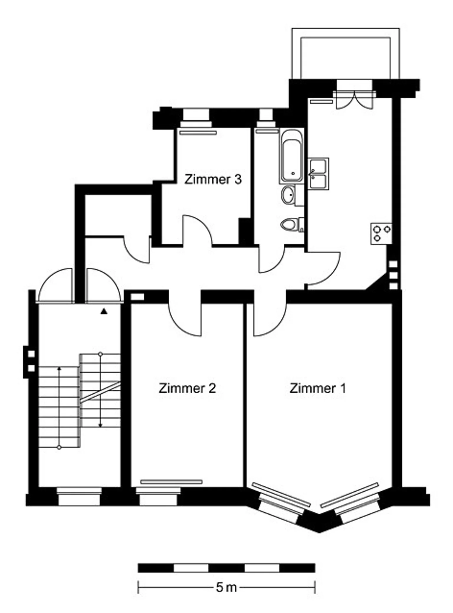 3-Zimmer-Wohnung in Karlshorst – Foto 4