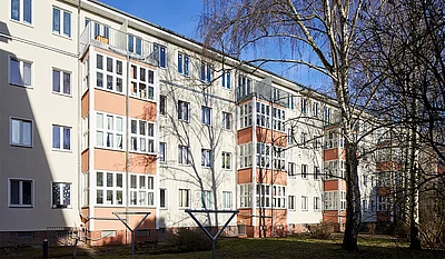 Außenansicht des Neubauprojektes Genslerstraße