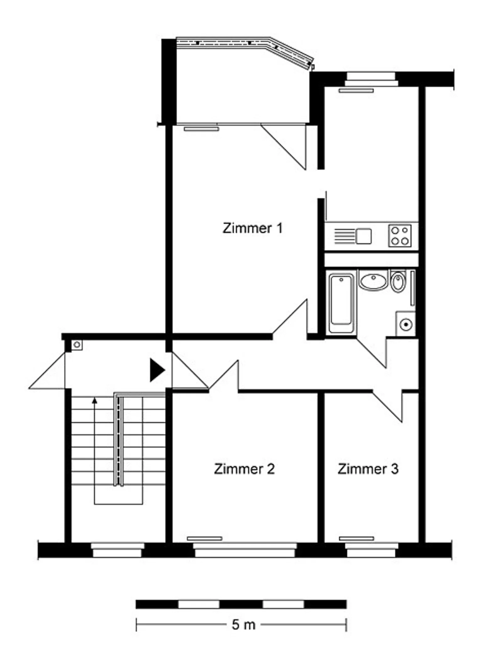 3-Zimmer-Wohnung in Friedrichsfelde – Foto 5