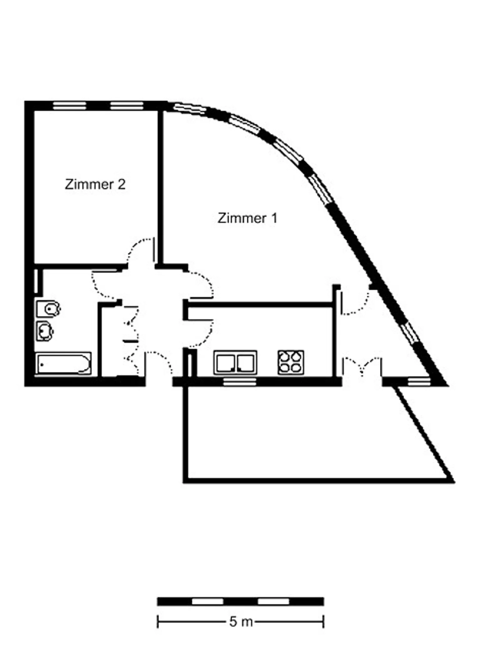 2-Zimmer-Wohnung in Alt-Hohenschönhausen – Foto 2