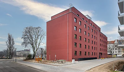 Außenansicht des Neubauprojektes Havelufer-Quartier