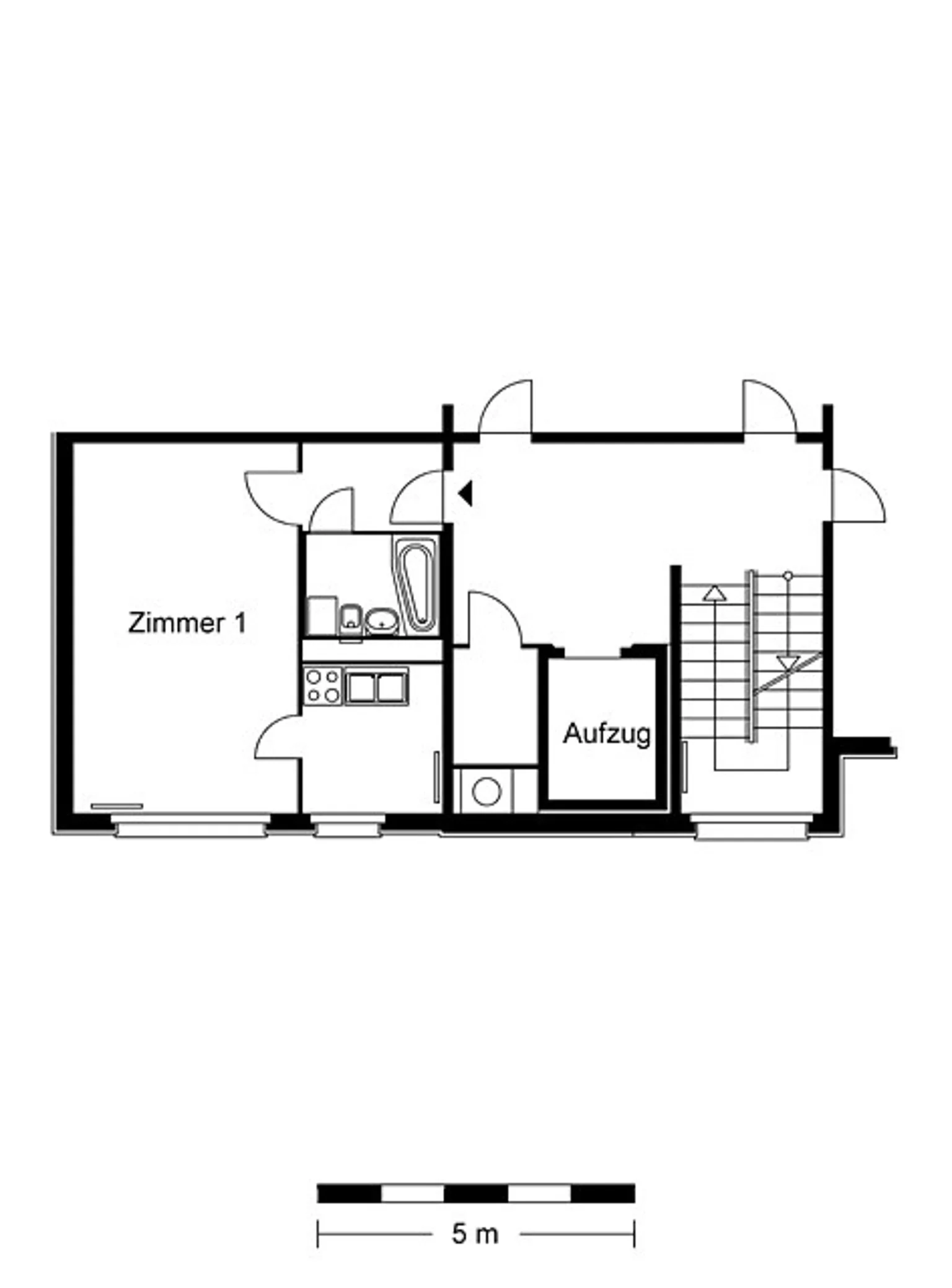 1-Zimmer-Wohnung in Alt-Hohenschönhausen – Foto 3