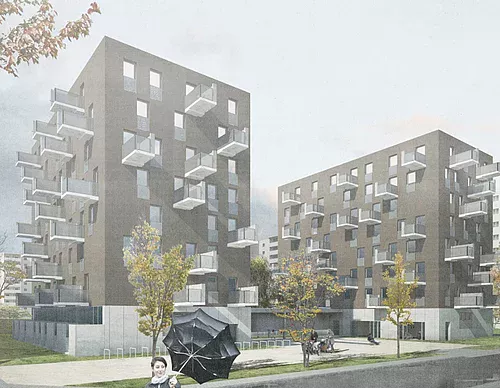 Tolle Neubau Wohnung mit Balkon - Foto 1