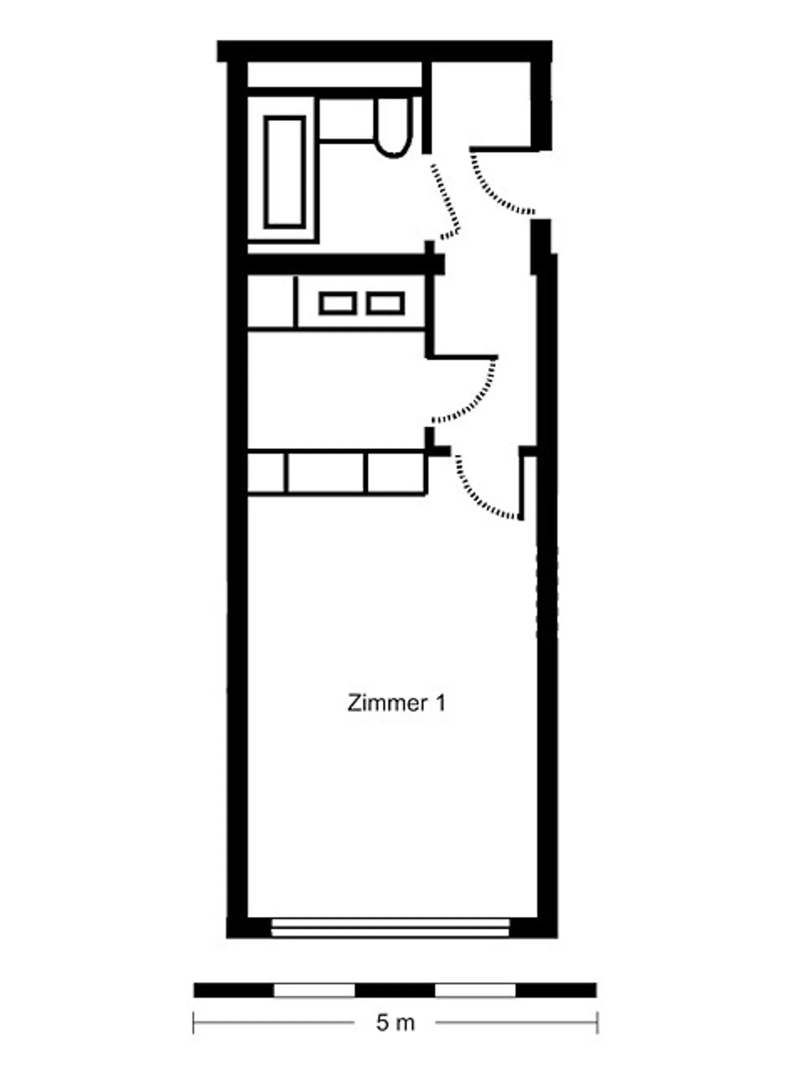 1-Zimmer-Wohnung in Friedrichsfelde – Foto 3