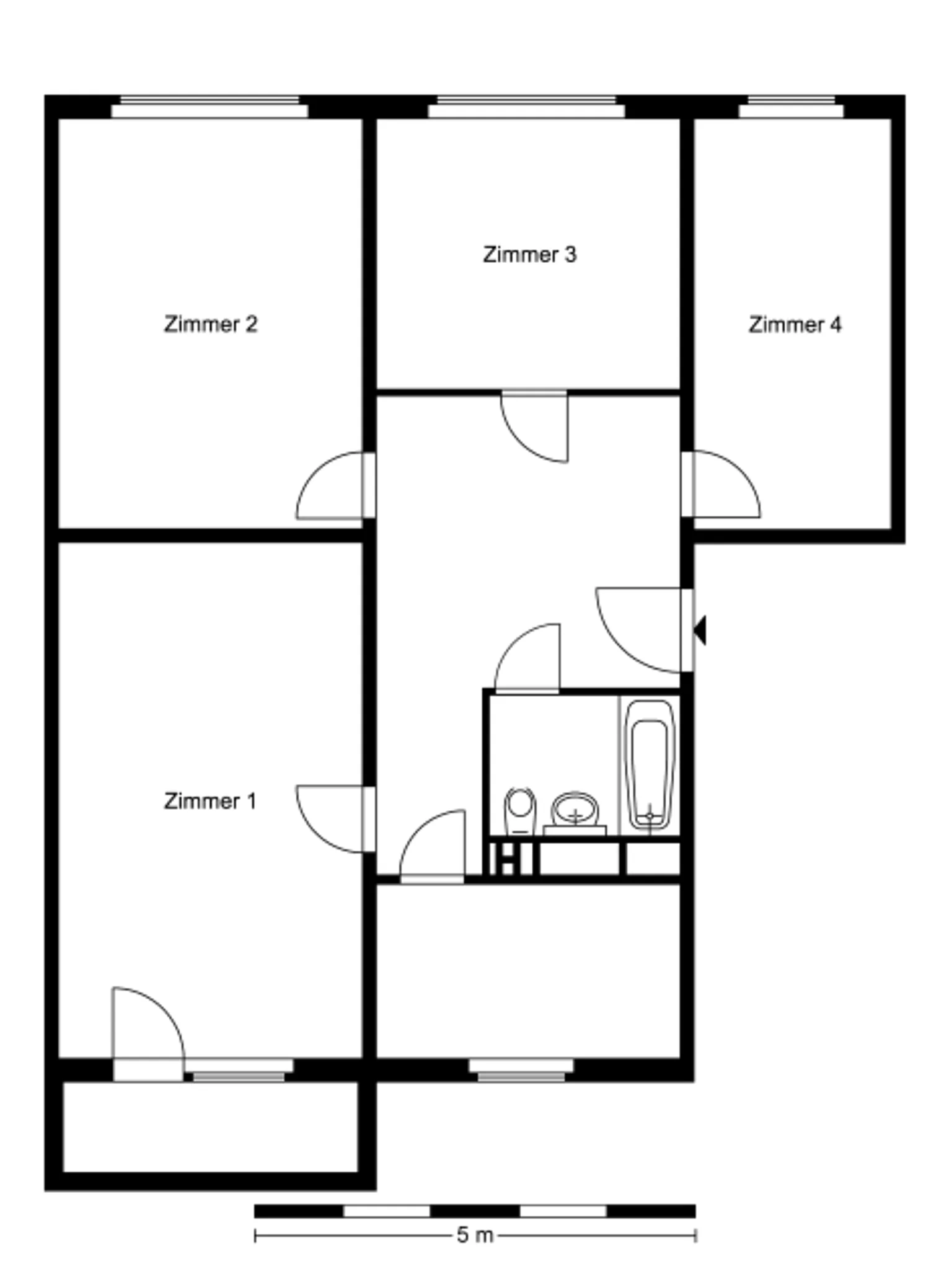 4-Zimmer-Wohnung in Alt-Hohenschönhausen – Foto 2
