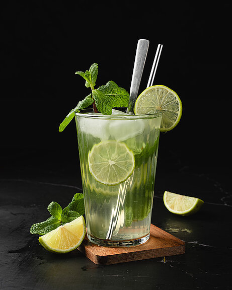 One drink from the menu. 