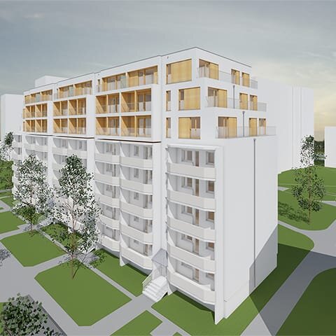 Franz-Schmidt-Straße Visualisierung © Sahlmann & Partner