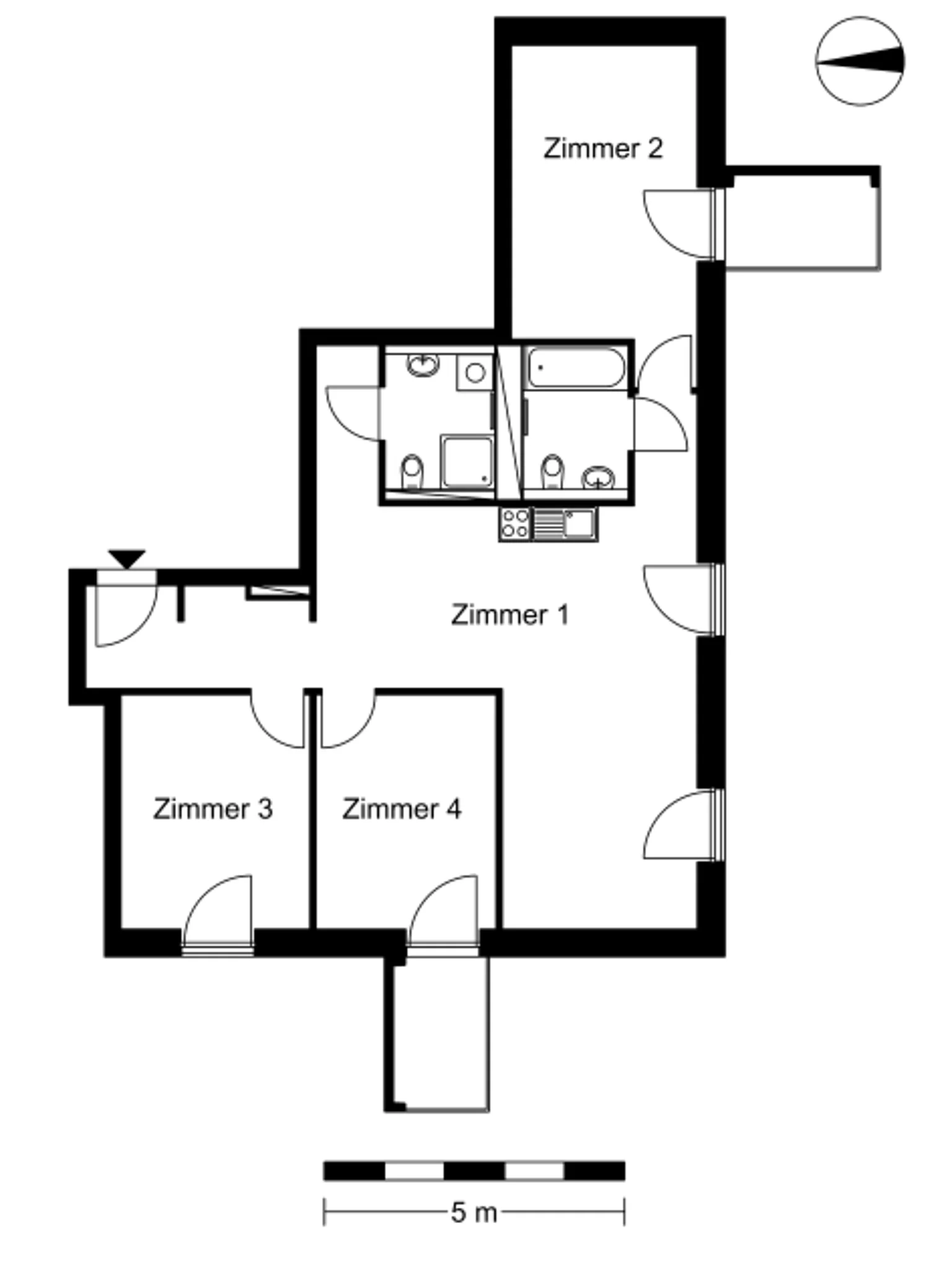 4-Zimmer-Wohnung in Fennpfuhl – Foto 7