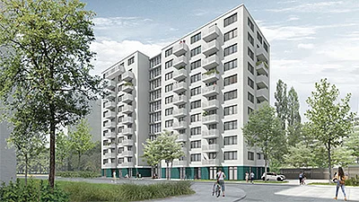 Visualisierung Wieckerstraße