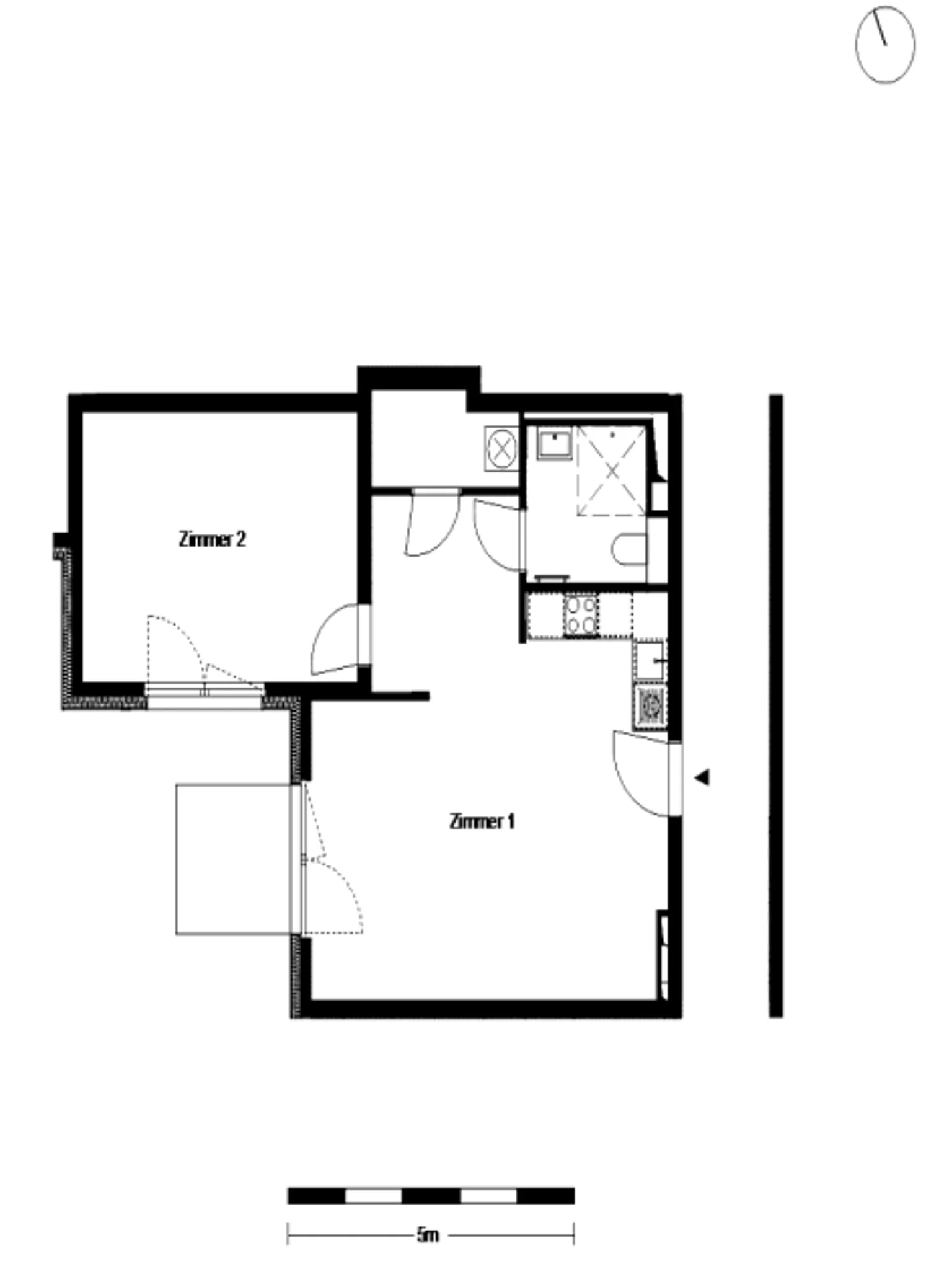 2-Zimmer-Wohnung in Lichtenberg – Foto 5