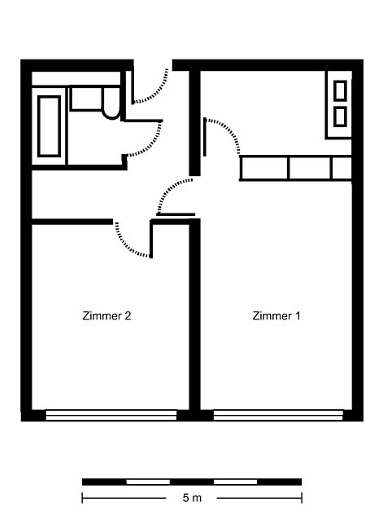 2-Zimmer-Wohnung in Fennpfuhl – Foto 3