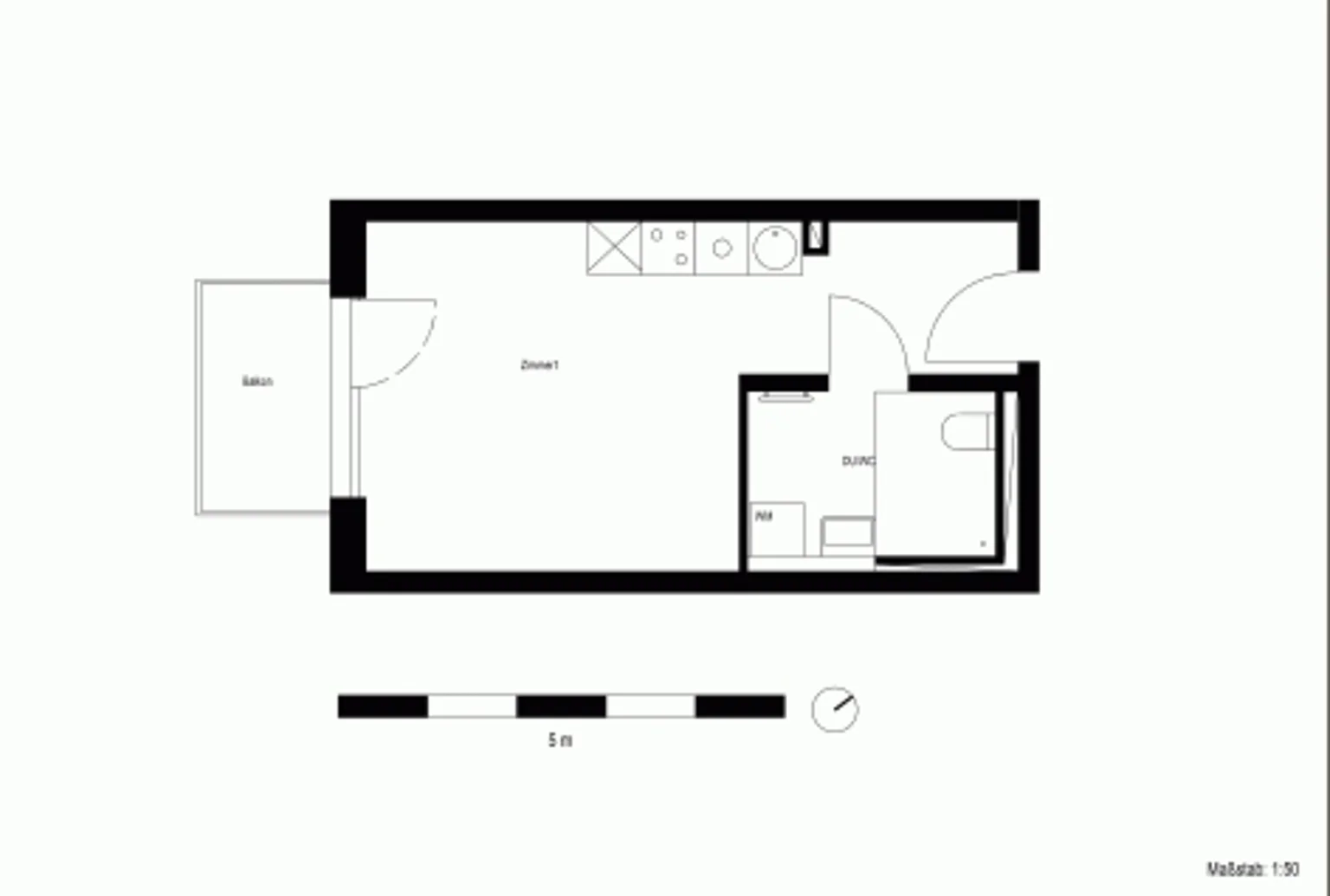 1-Zimmer-Wohnung in Neu-Hohenschönhausen – Foto 3