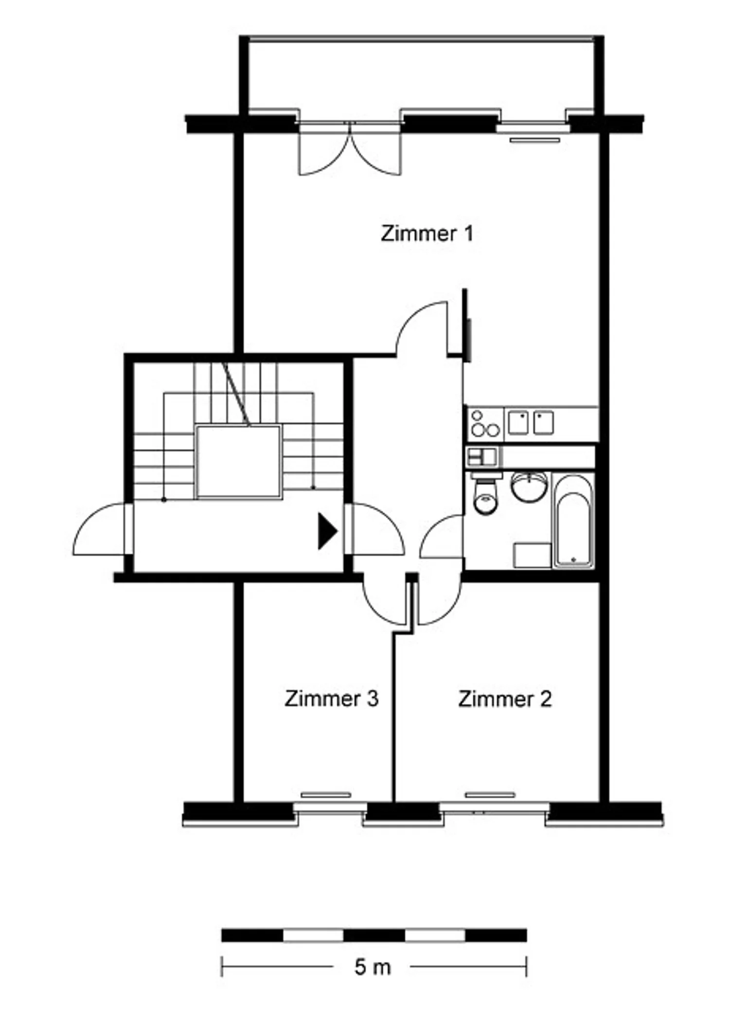 3-Zimmer-Wohnung in Fennpfuhl – Foto 5