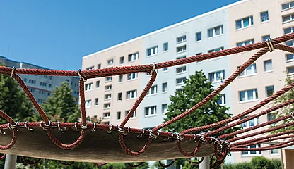 Kletterspinne und Neubauden
