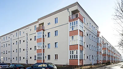 Außenansicht des Neubauprojektes Genslerstraße