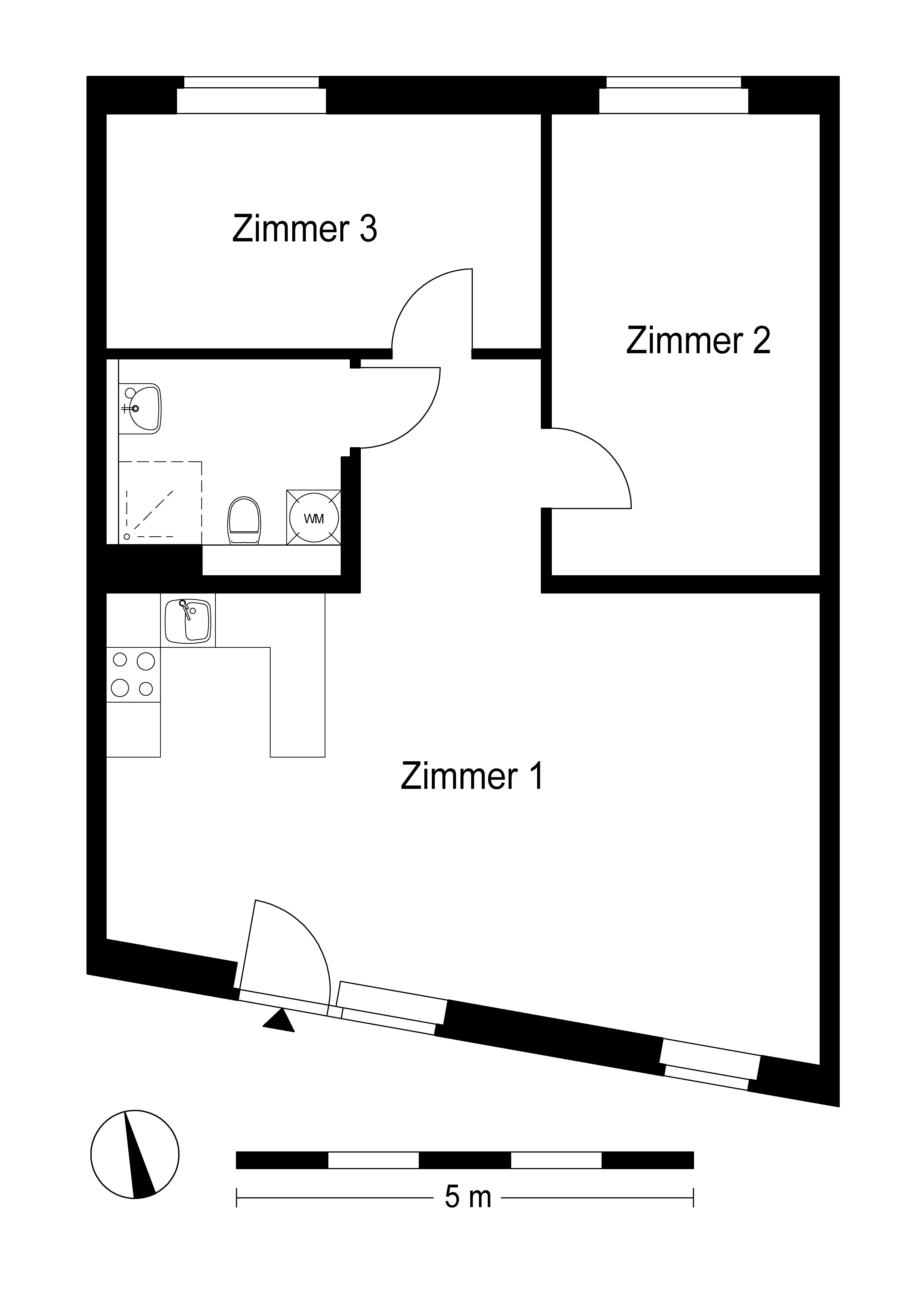 3-Zimmer-Wohnung in Hakenfelde – Foto 6