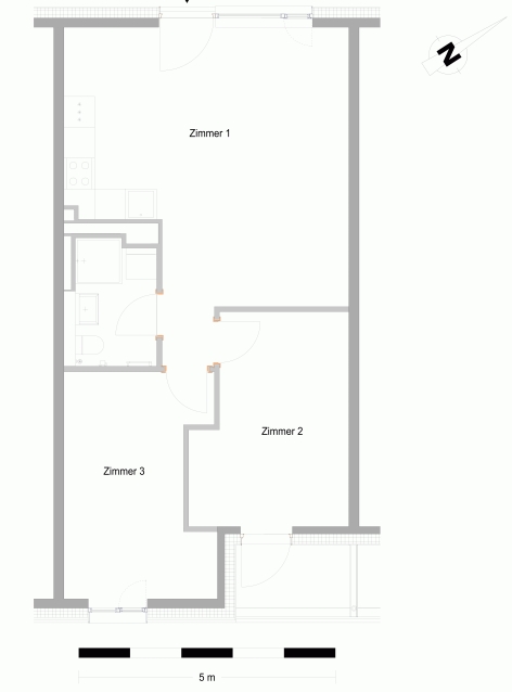 3-Zimmer-Wohnung in Kreuzberg – Foto 9