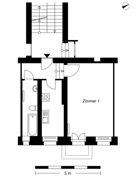 1-Zimmer-Wohnung in Friedrichsfelde – Foto 4