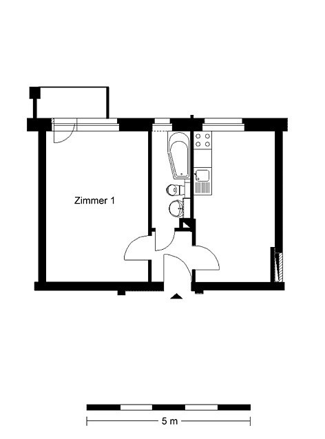 1-Zimmer-Wohnung in Friedrichsfelde – Foto 6