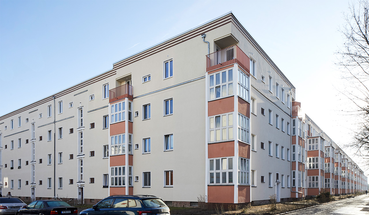 Außenansicht des Neubauprojektes Genslerstraße