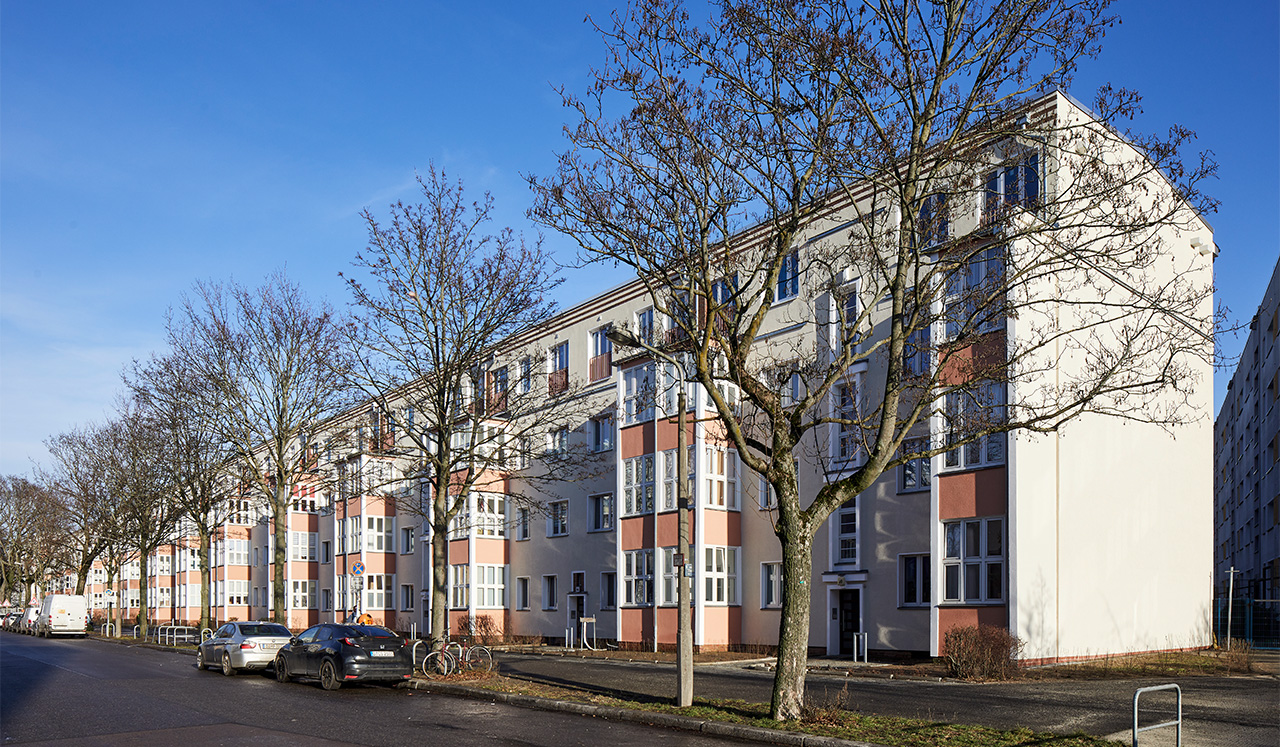 Außenansicht des Neubauprojektes Genslerstraße
