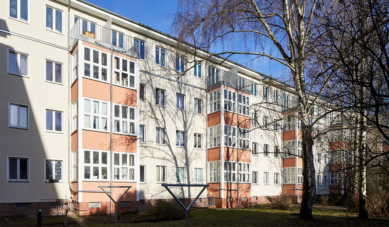 Außenansicht des Neubauprojektes Genslerstraße