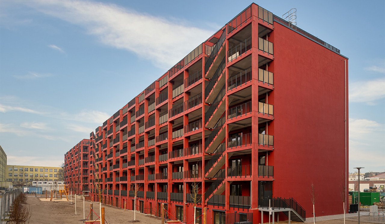 Außenansicht des Neubauprojektes Havelufer-Quartier