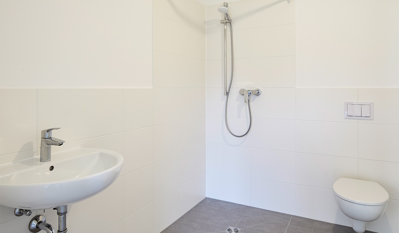 Innenansicht einer Musterwohnung des Neubauprojektes Kirchsteig