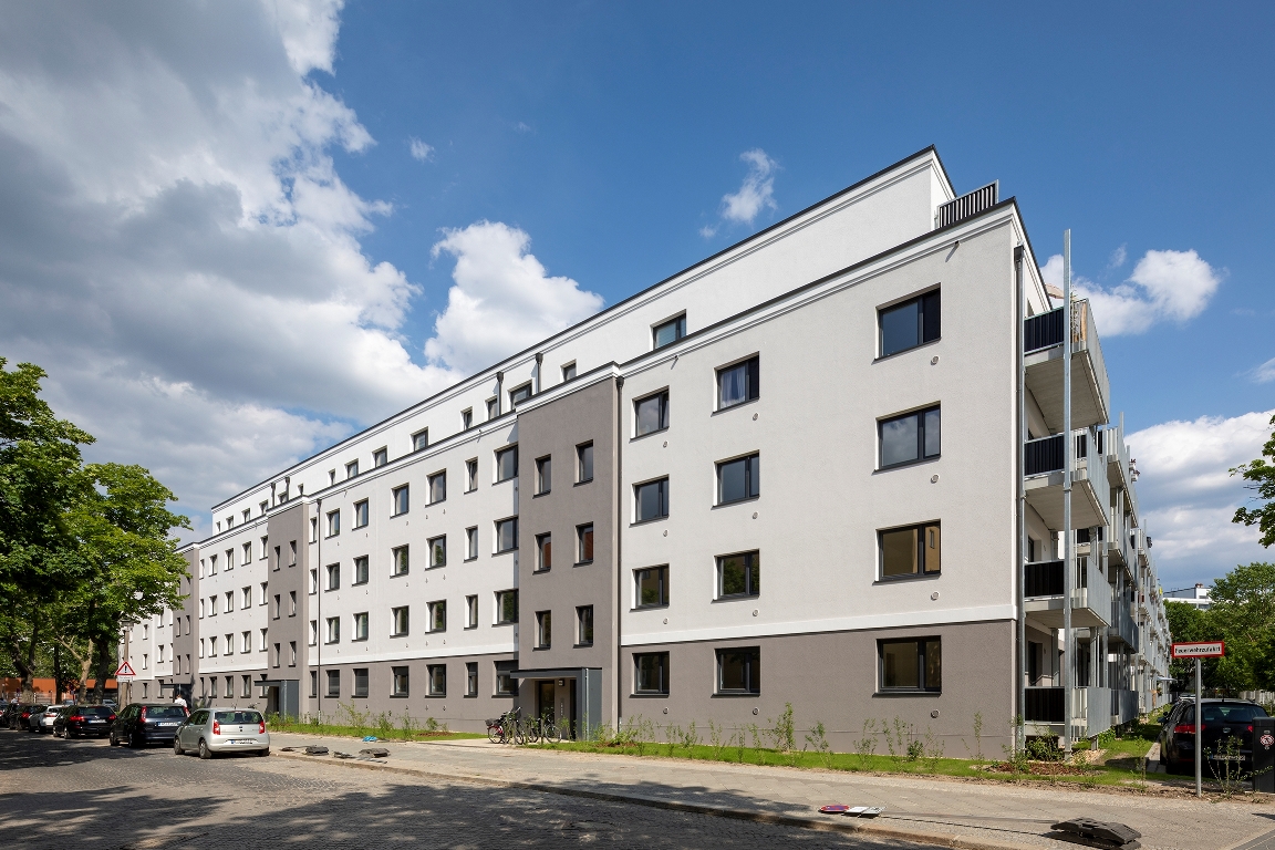 Neubau in der Goeckestraße