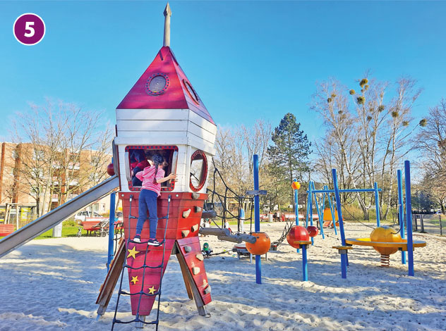 Weltallspielplatz in Lichterfelde