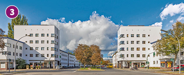 Weiße Stadt in Reinickendorf