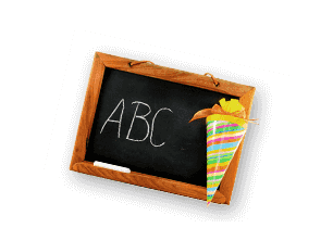 Bild – Schultafel