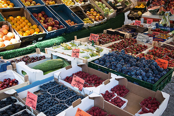 Karlshorst: Wochenmarkt