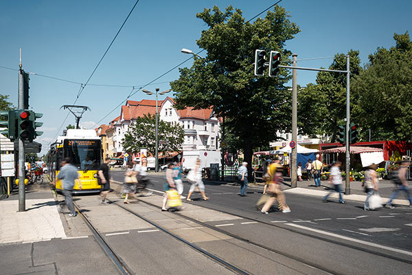Karlshorst: Straßenbahn