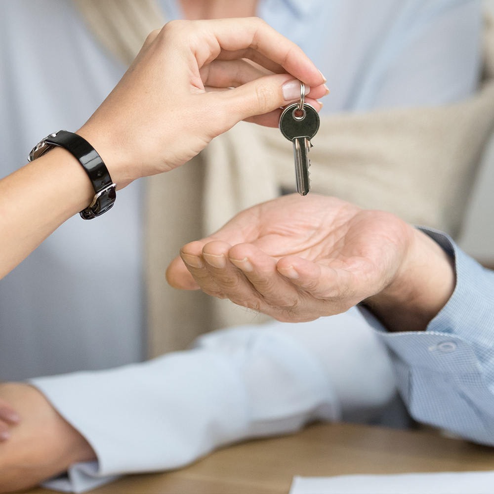 HOWOGE rental process - key handover