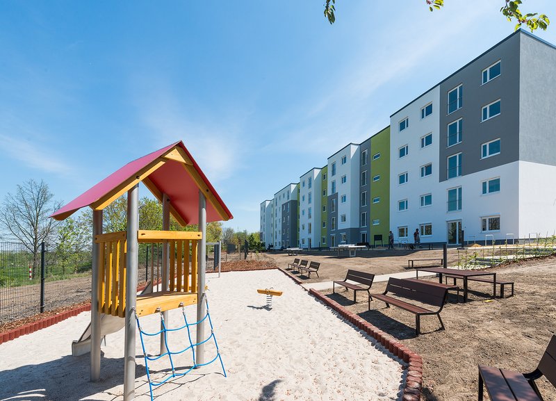 Bild – Flüchtlingsunterkunft Hagenower Ring